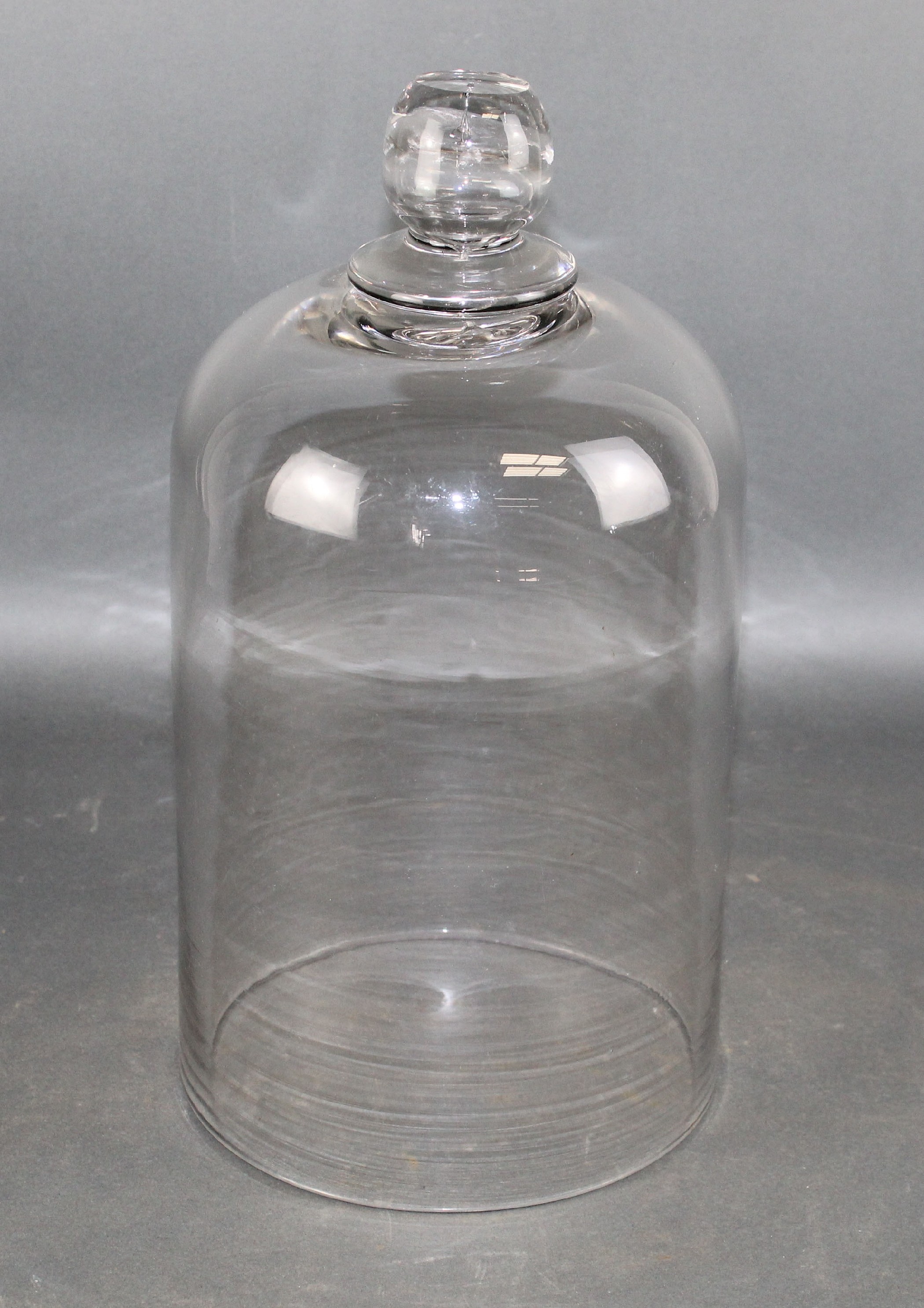 French glass pastry cloche
