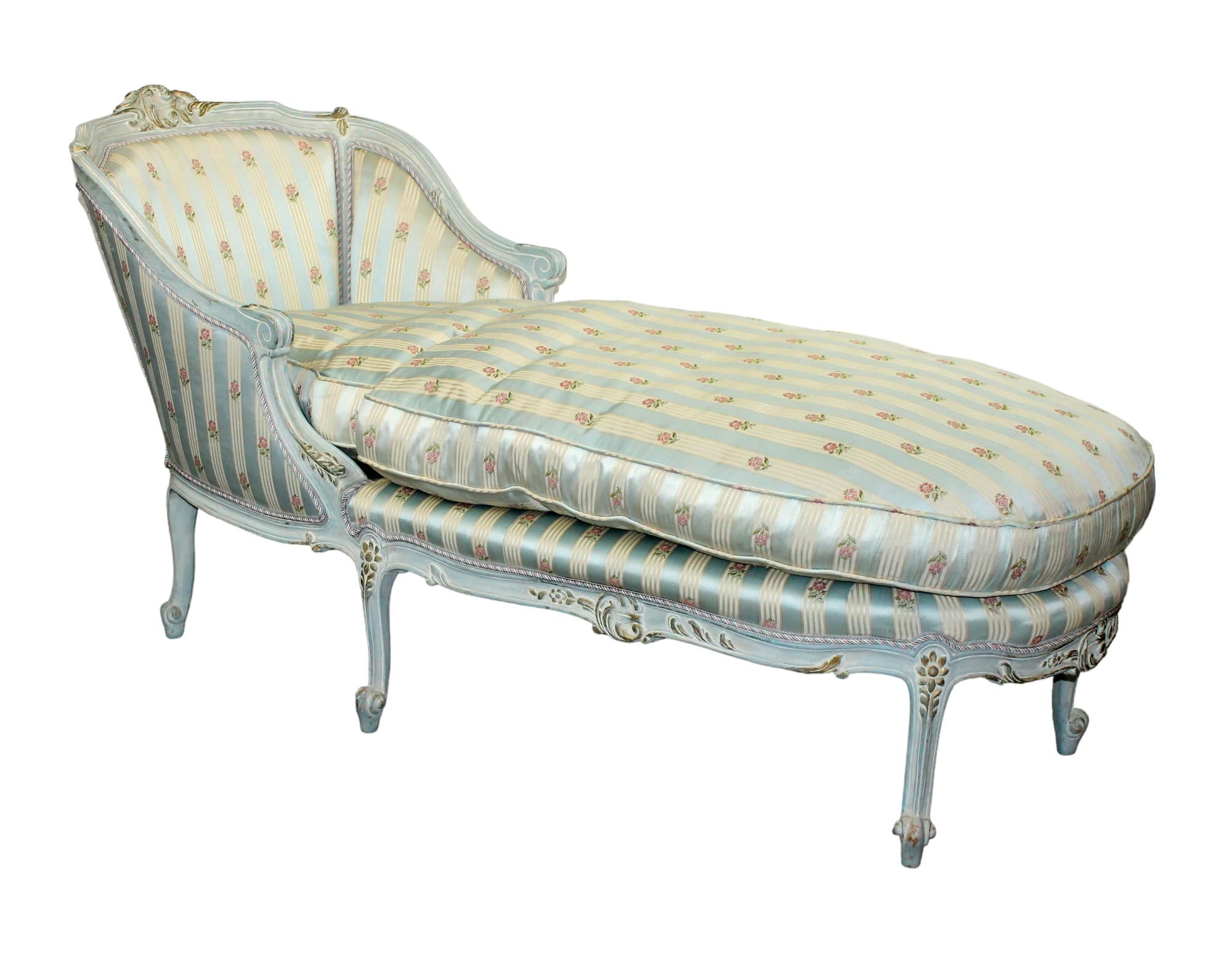 French Louis XV chaise lounge