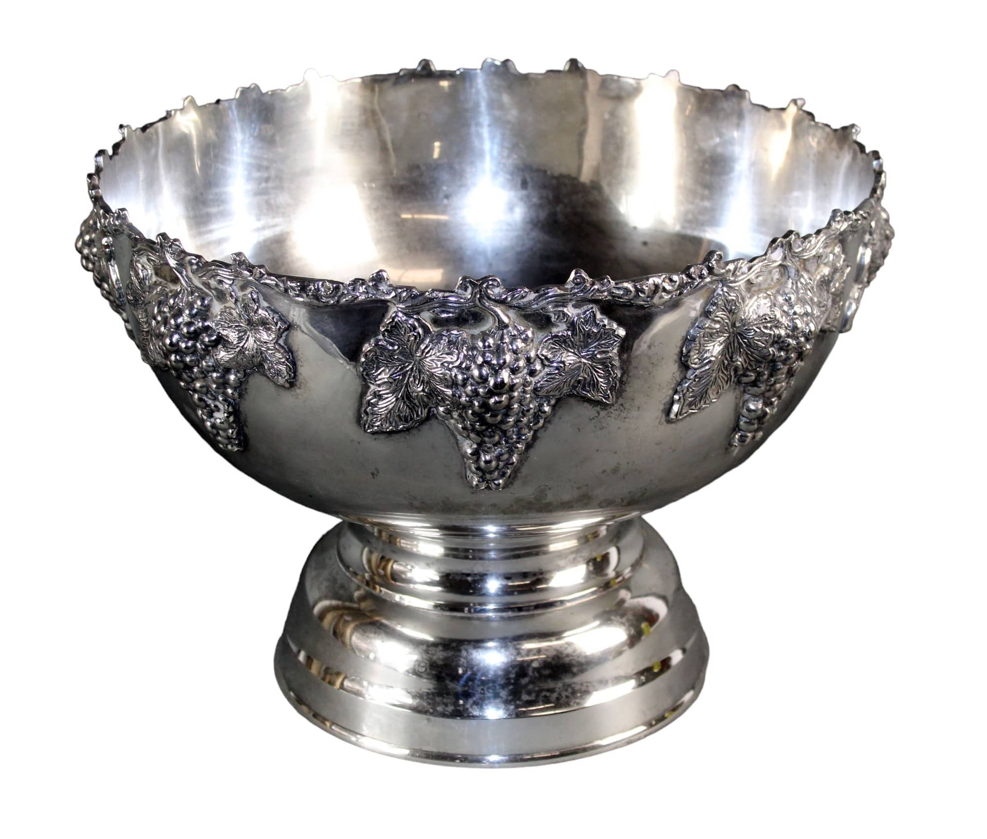 Silverplate champagne urn