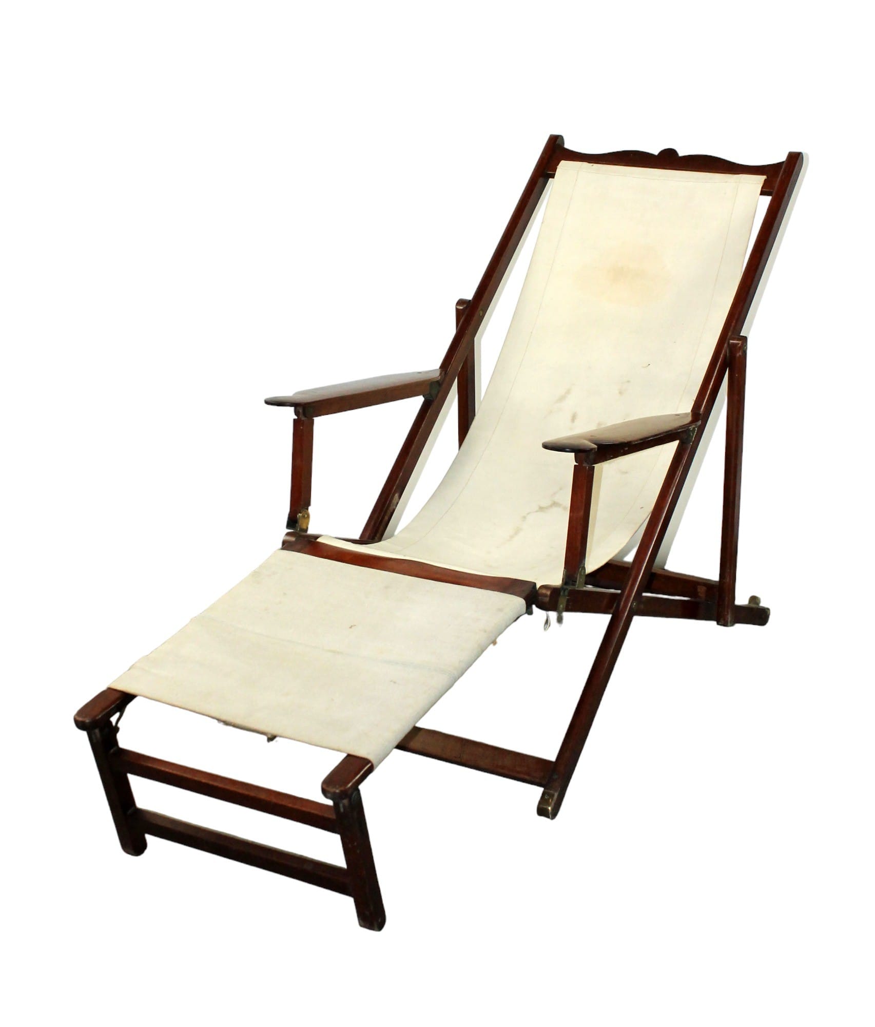 French ship captain's lounge chair