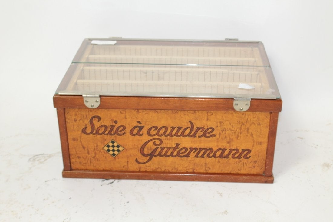 Guterman  inlaid sewing box